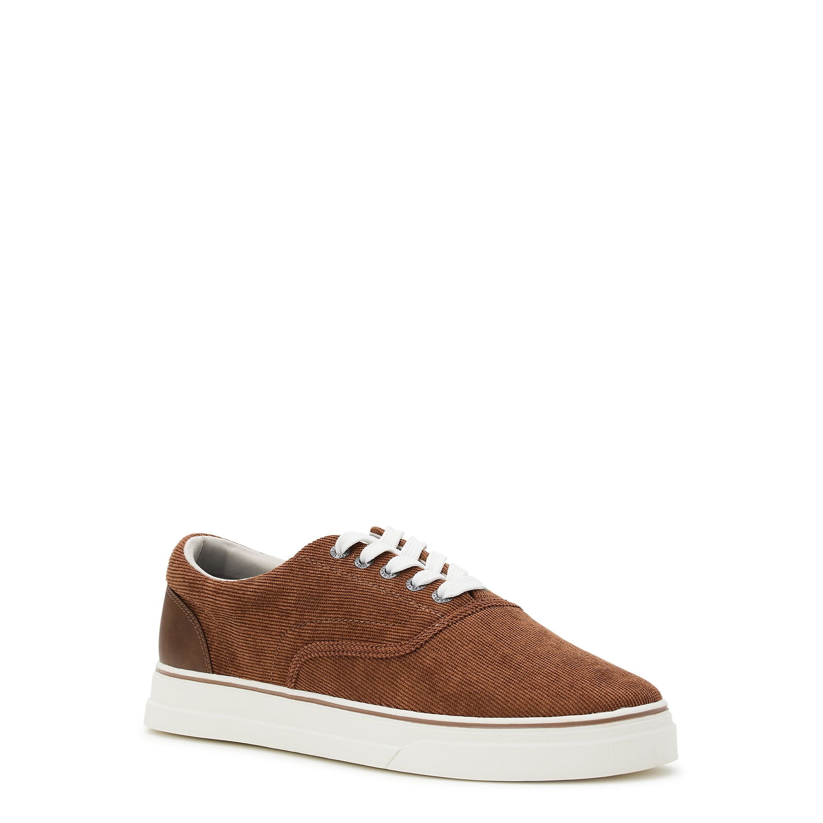 Chaps Menâ€™s Chace Canvas Lace-Up Sneakers Size 8.5 Color Bro