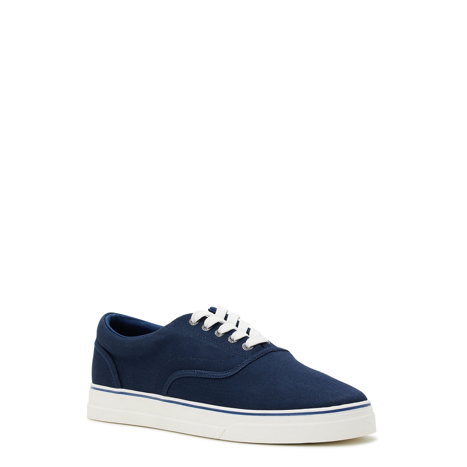 Chaps Menâ€™s Chace Canvas Lace-Up Sneakers Size 13M Color Blu