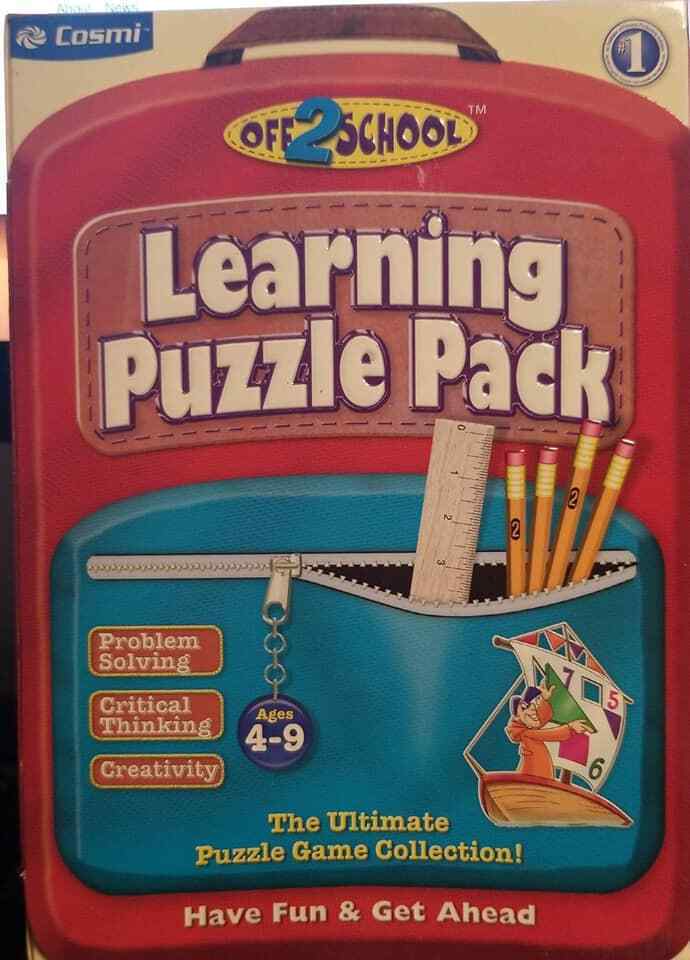 Off 2 School Learning Puzzle Pack by Cosmi