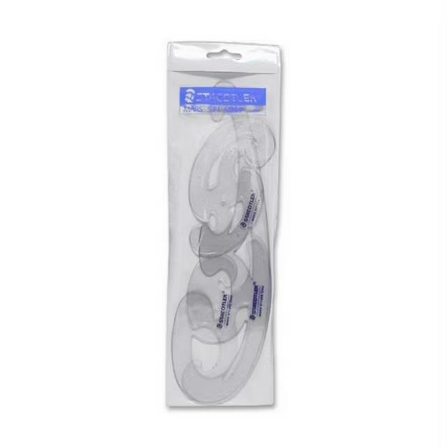 Staedtler Mars 571 Set of 3 Shapes of French Curves, 57140WP