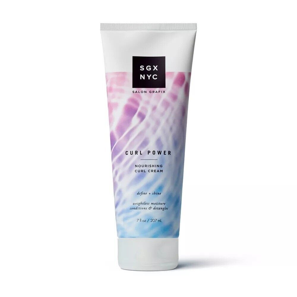 SGX NYC Women Coconut & Shea Butter Frizz Elimination Curl Hair Power Cream 7 oz