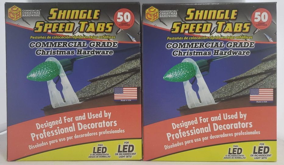 Simple Living Solution's Shingle Speed Tabs Commercial Grade 50 Count