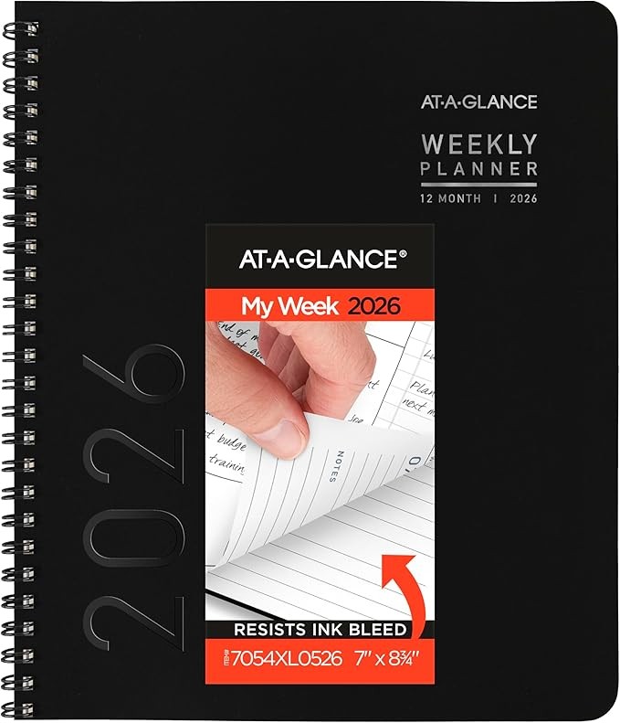 AT-A-GLANCE Weekly & Monthly 2026 Planner 7