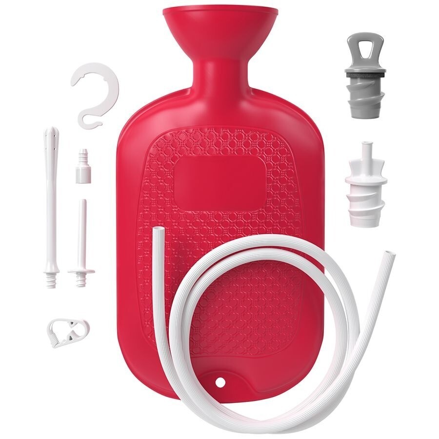 Walgreens Douche, Enema and Water Bottle Combination System, 1.75 qt