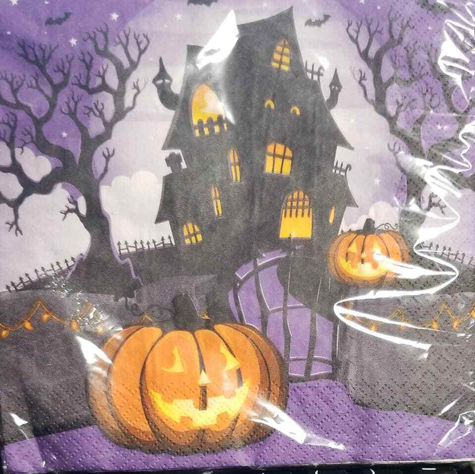 Halloween Paper Napkin 16 Count (32.5 cm x 32.2 cm)