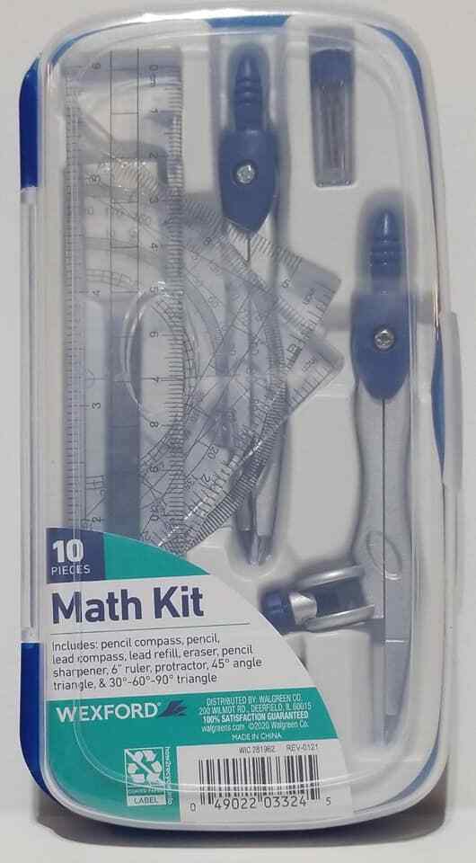 Wexford 10 Pieces Math Kit
