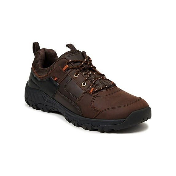George Men's Genuine Leather Garret Lace Up Shoes Brown Size 13
