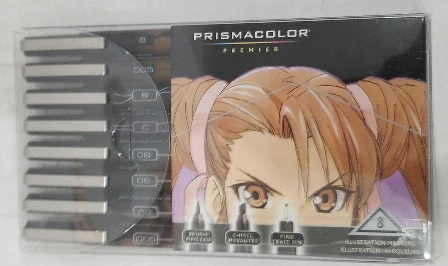 Prismacolor Premier Illustration Markers Manga Assorted 8/set