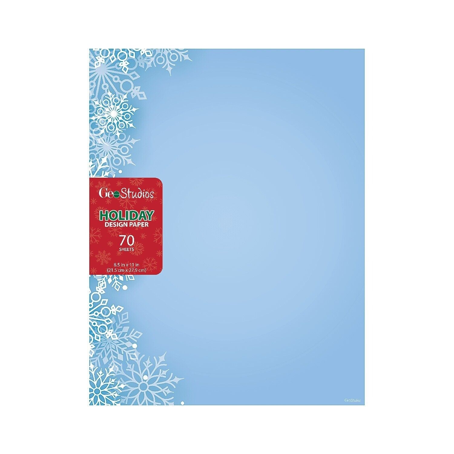 Geo Studios Holiday-Themed Letterhead Paper, 8-1/2