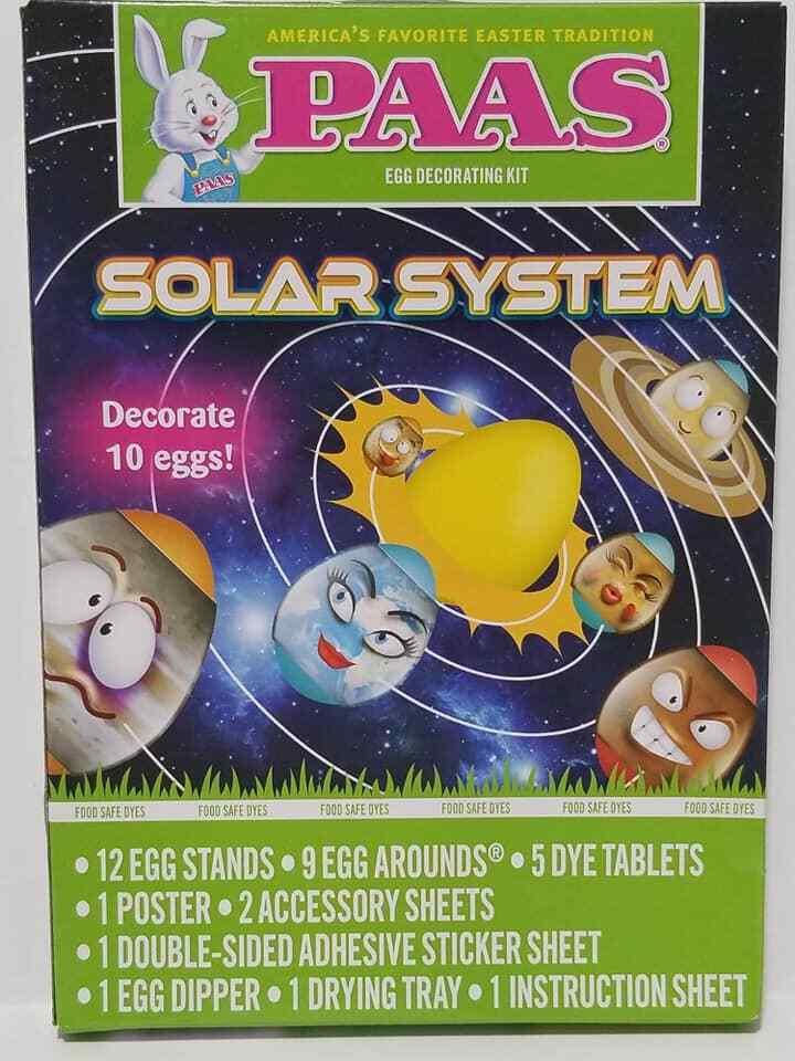 Paas Solar System Egg Decorating Kit