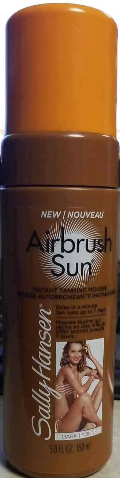 Sally Hansen Airbrush Sun Mousse, Dark, 5 Fluid Ounce