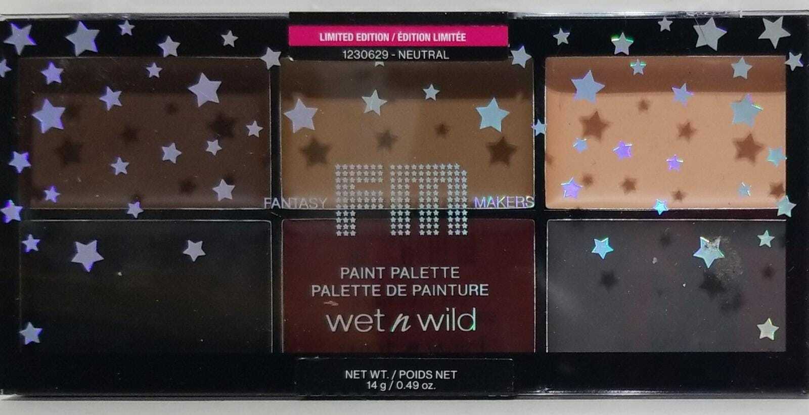 Limited Edition Neutral Fantasy FM Maker Paint Palette Wet N Wild