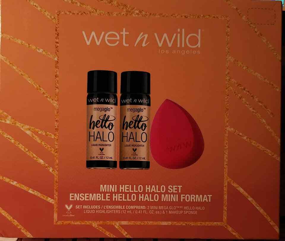 WET N WILD MINI HELLO HALO SET ENSEMBLE HELLO HALO MINI FORMAT