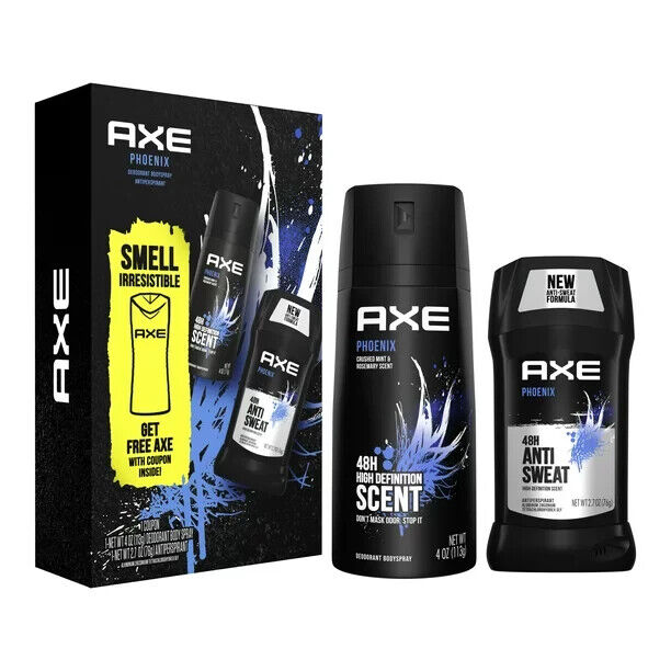 AXE Phoenix Men's Antiperspirant Deodorant Stick Gift Set