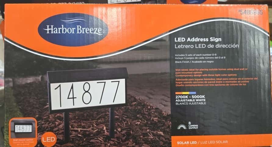 Harbor Breeze 12 -Lumens 0.3 -Watt Black Solar LED Outdoor Path Light ( 5000-K)