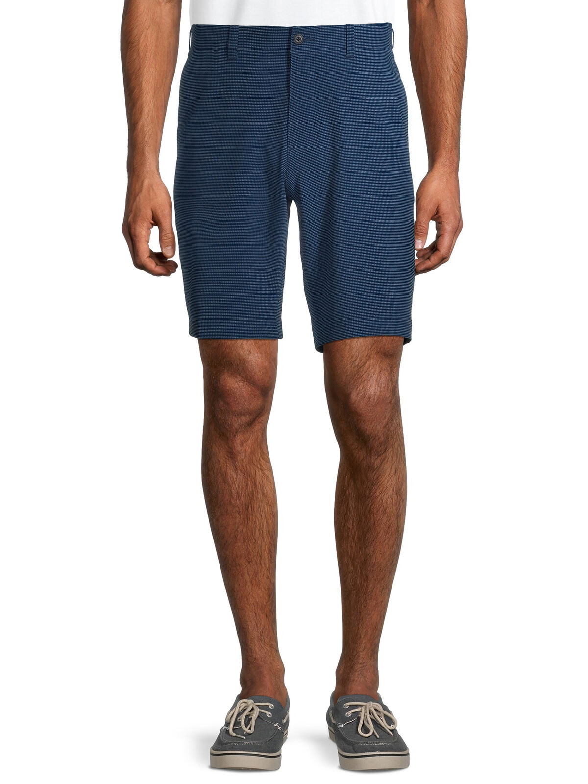 Ben Hogan Men's Micro Horizontal Print Shorts Size 42 Peacoat Color (TUB-94-G19)