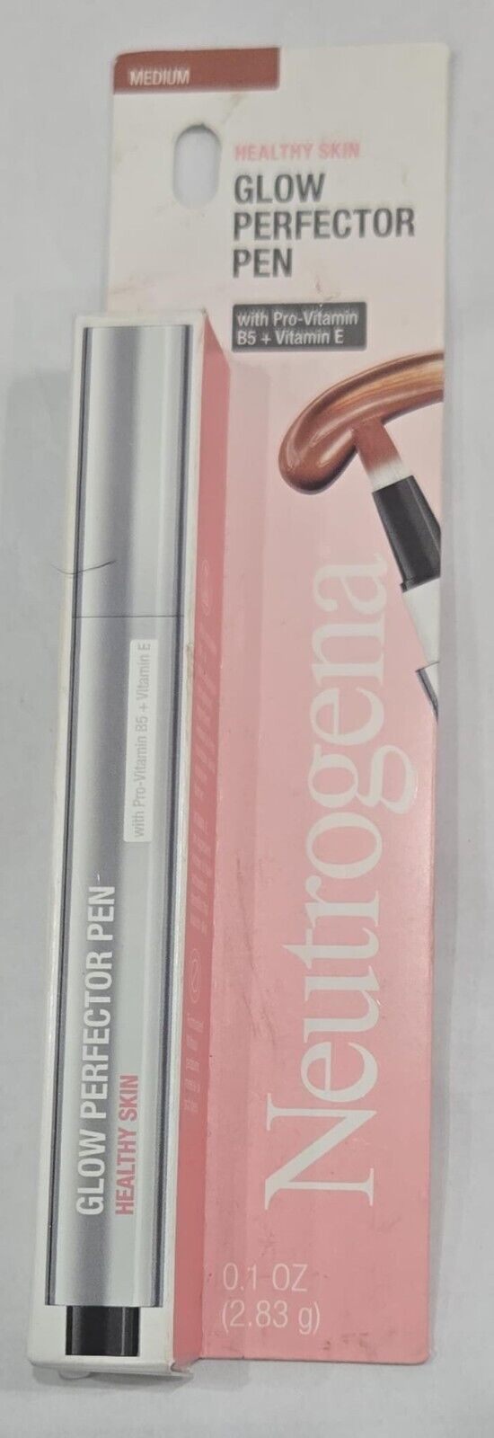 Neutrogena Healthy Skin Glow Perfector Concealer Pen, Medium, 0.1 oz