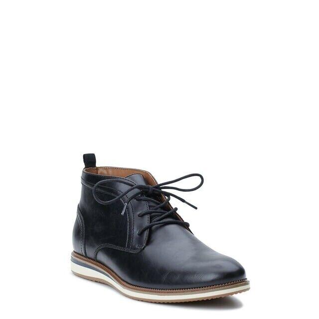 Madden NYC Men's Jeremy Lace-up Chukka Dress Boot, Black Size 9.5