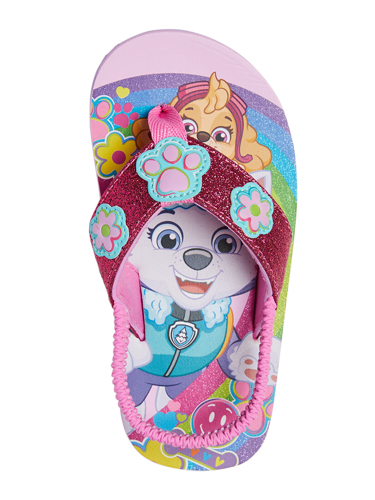 Nickelodeon Paw Patrol Beach Flip Flop (Toddler Girls) Size 5-6