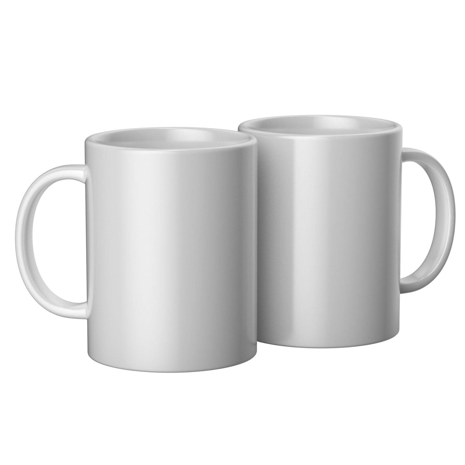 Cricut Ceramic Blank Press Mug Set of 2 White 15 oz/425 ml