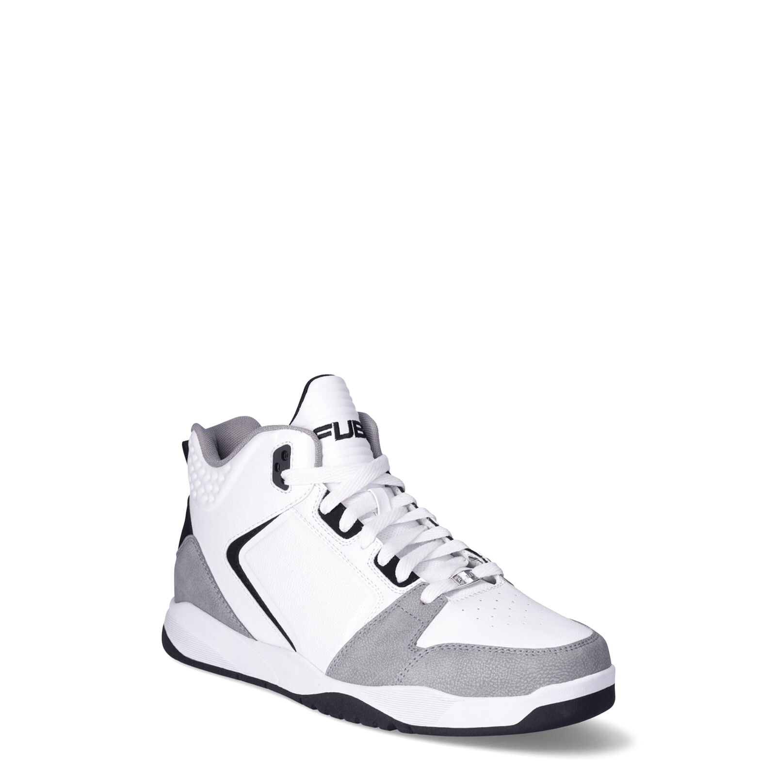FUBU Men's the Hustle Athletic Leisure Sneakers, Size 8 Color White