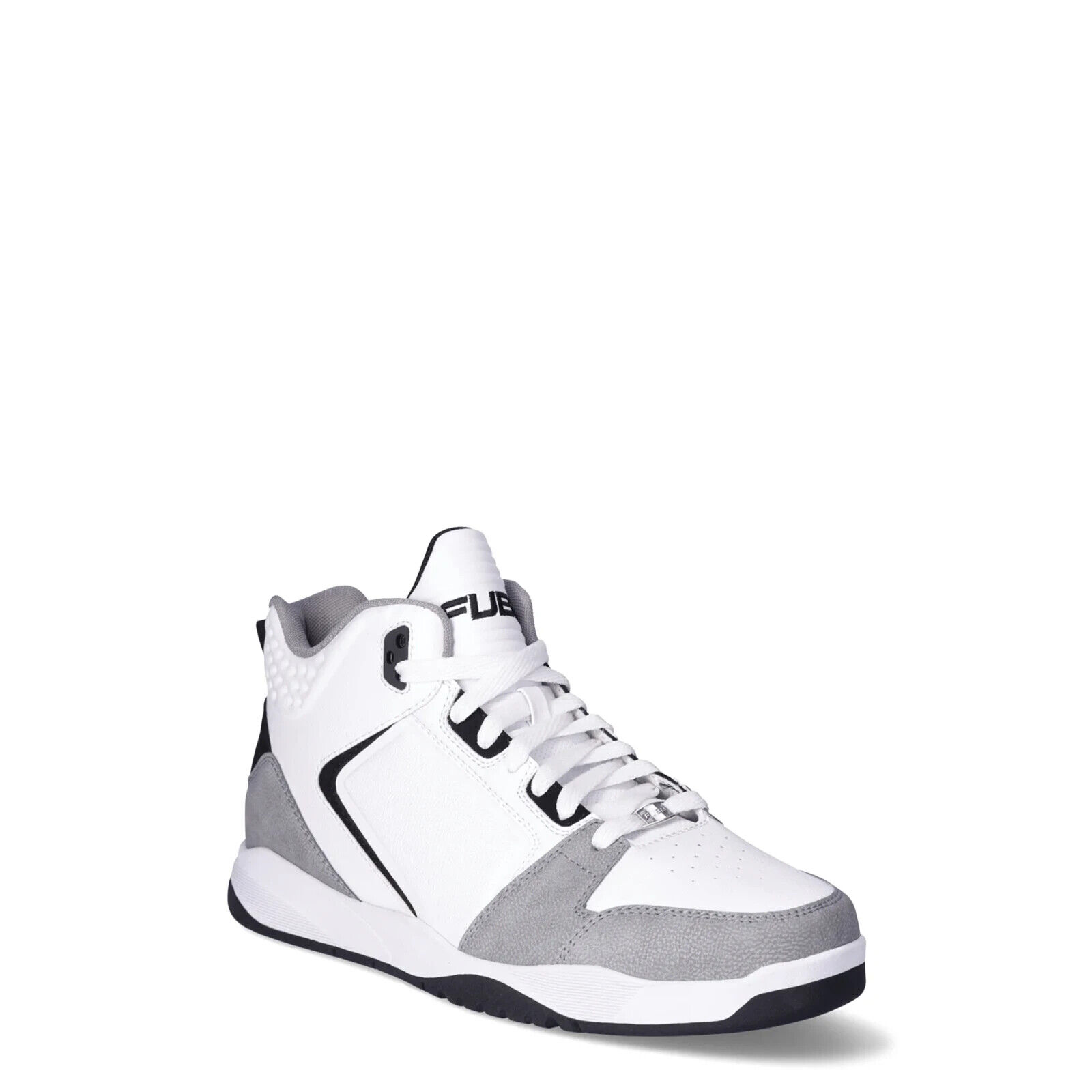 FUBU Men's the Hustle Athletic Leisure Sneakers, White Size 8.5