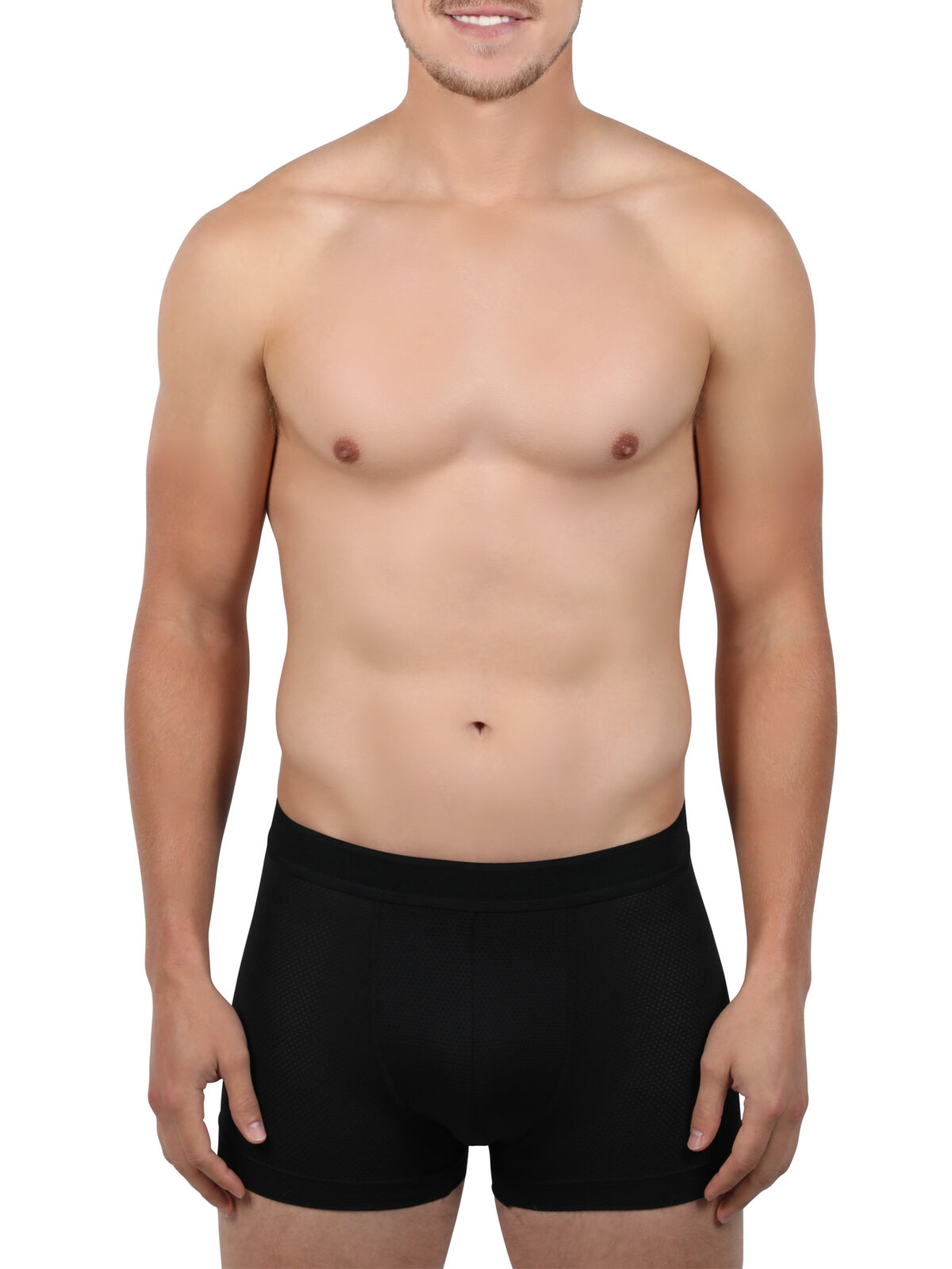 Athletic Works Men's Performance Mesh Boxer Briefs,3 Pc Multi Size S/CH
