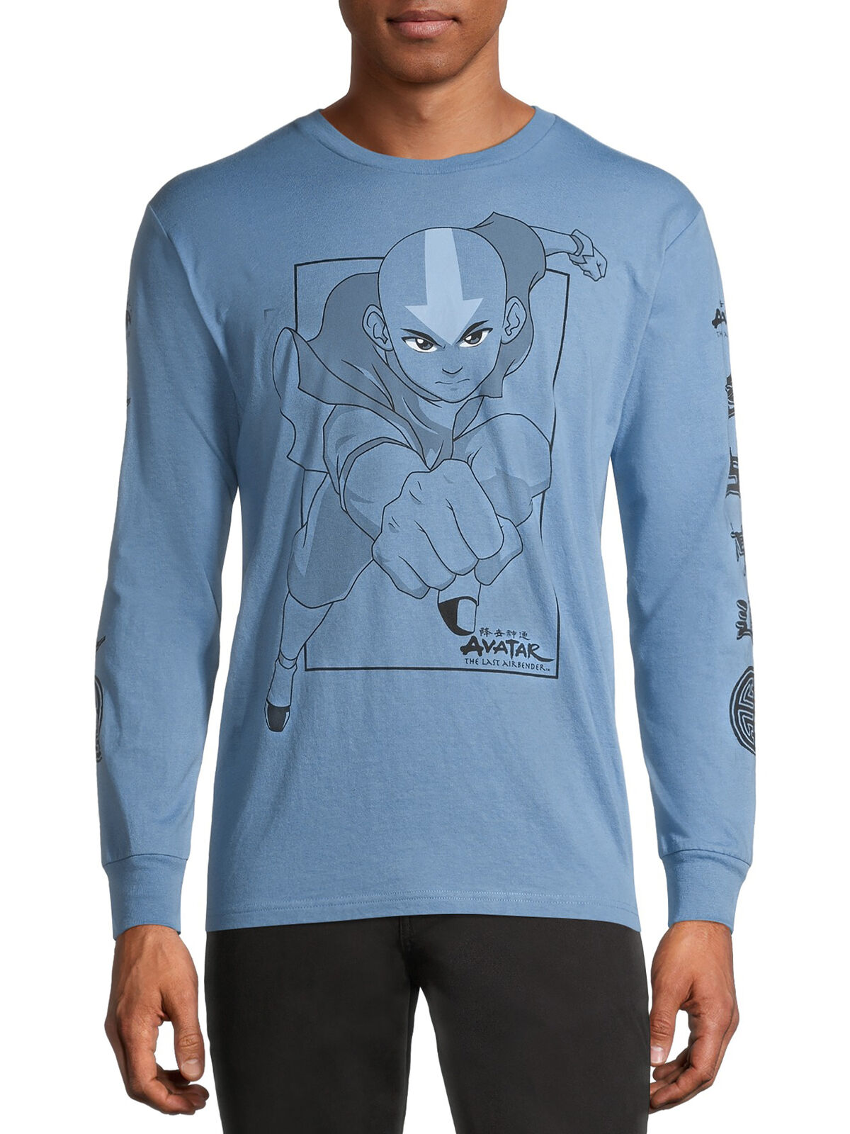 Avatar Men's Long Sleeve Graphic T-Shirt Size 2XL 50-52