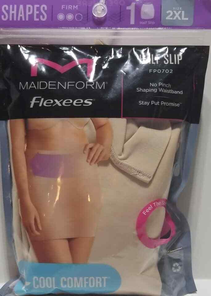 Maidenform Flexees Cool Comfort Half Slip Size 2XL