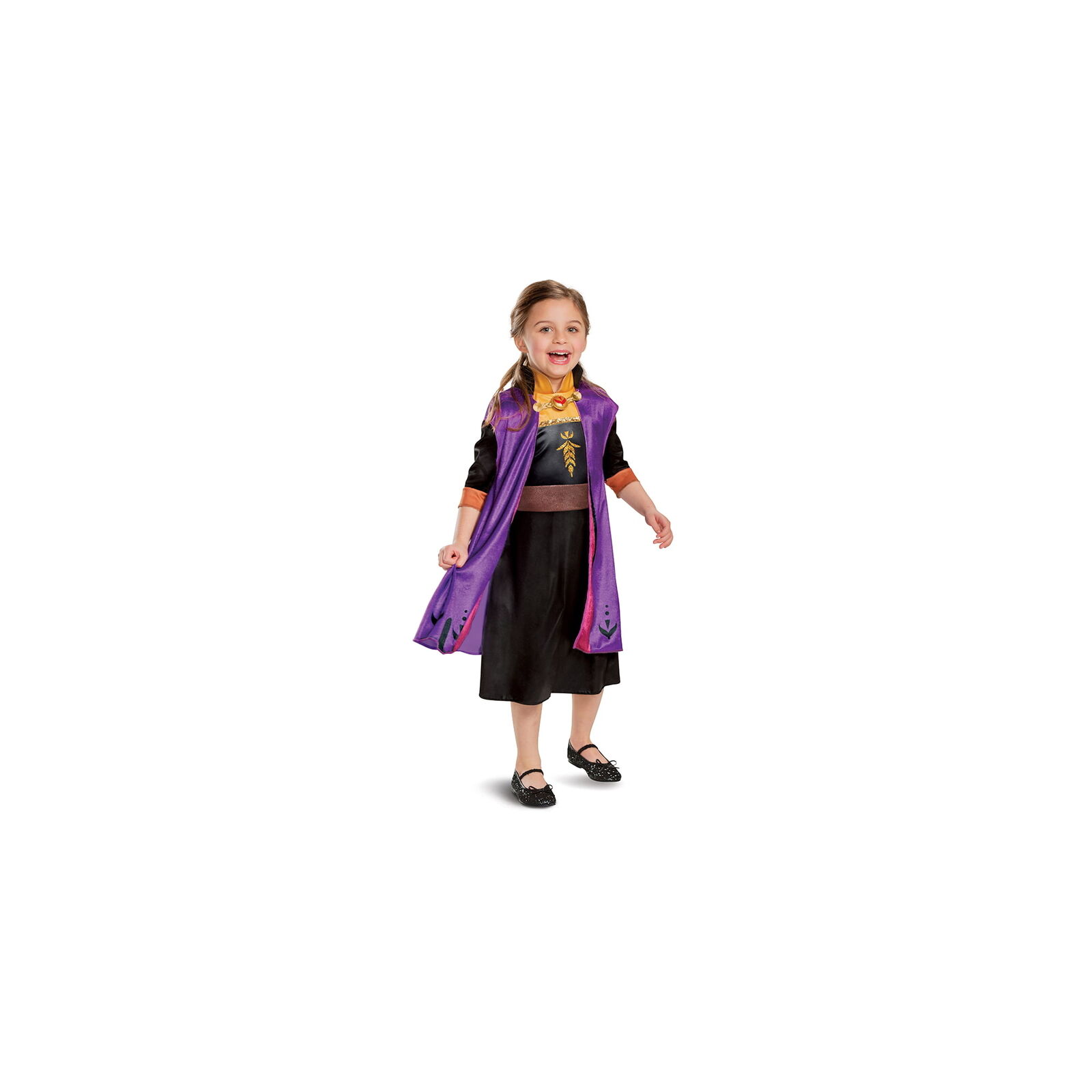 Disguise Disney Frozen 2 Girls Classic Anna Halloween Costume