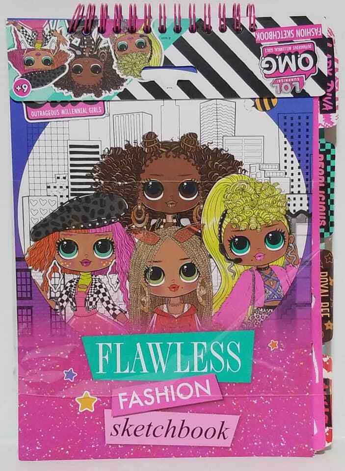 LOL Surprise Flawless Fashion Sketchbook