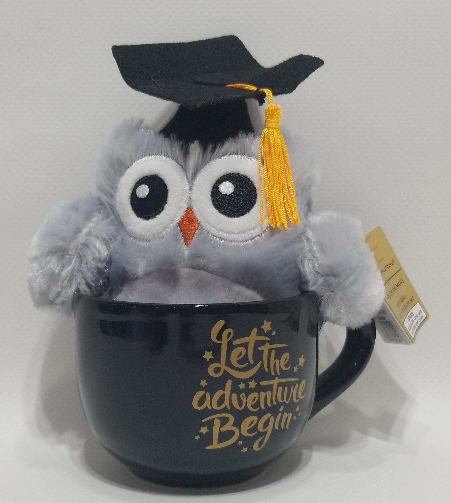 Modern Expressions Graduation Plush in Mug Owl, 14.4 FL OZ