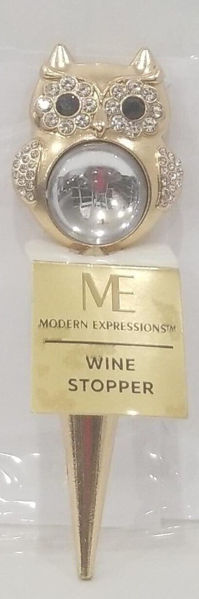 Modern Express Owl Wine Bottle Stopper Vacuum Sealed Reusable Plug Caps Wedding