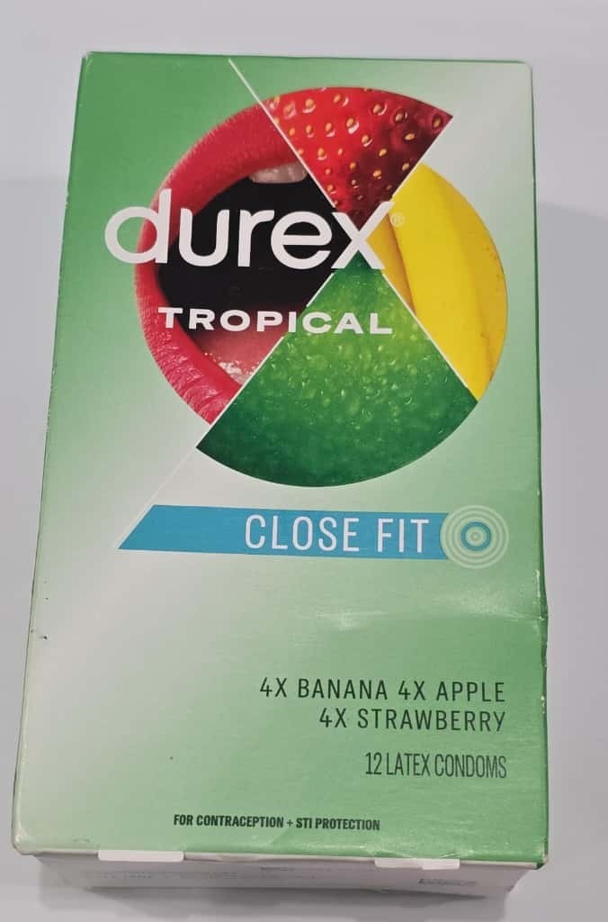 Durex Men Tropical Flavored Condoms 12 Counts 2028/08/31