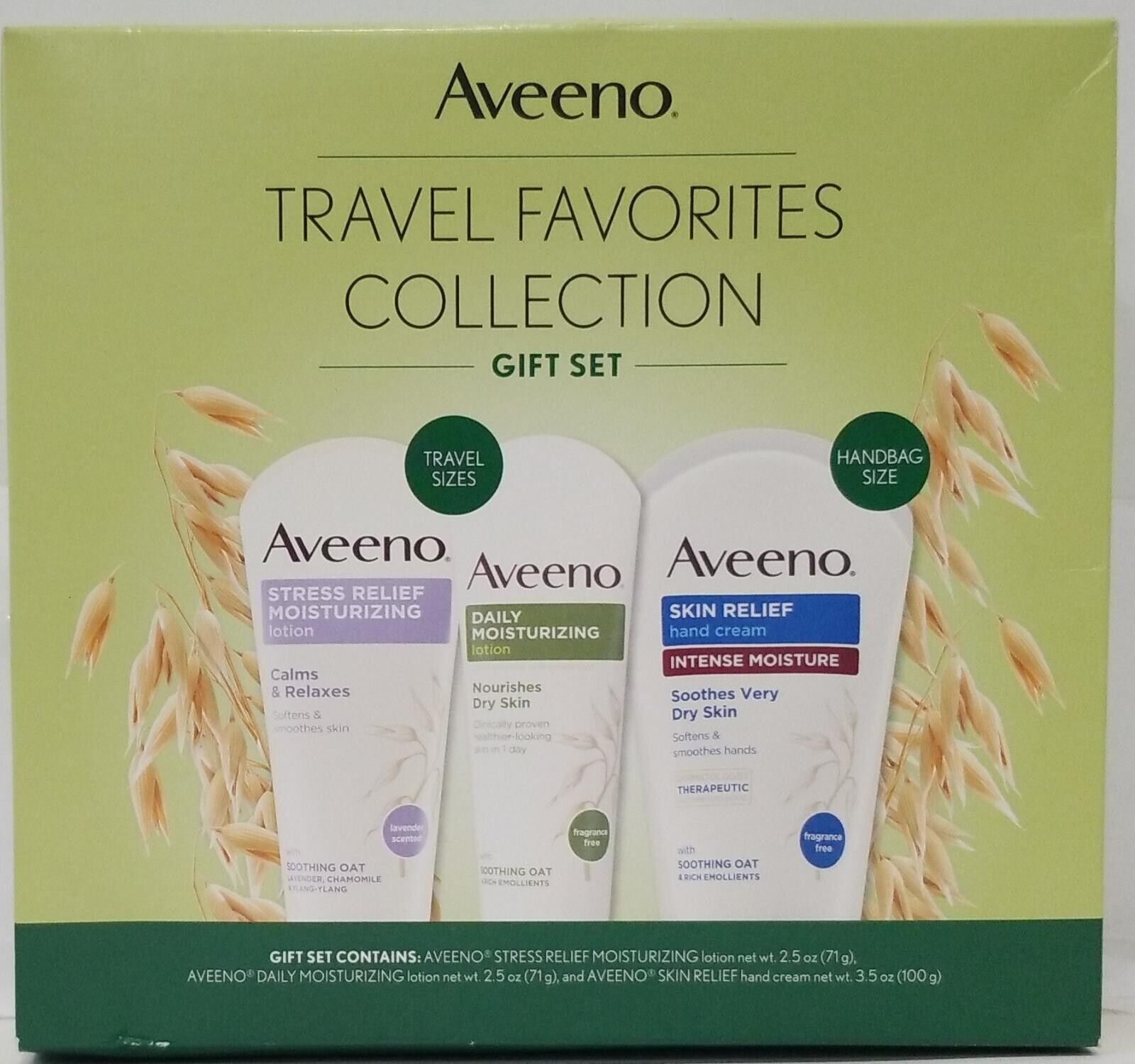Aveeno Travel Favorites Collection Lotion Gift Set
