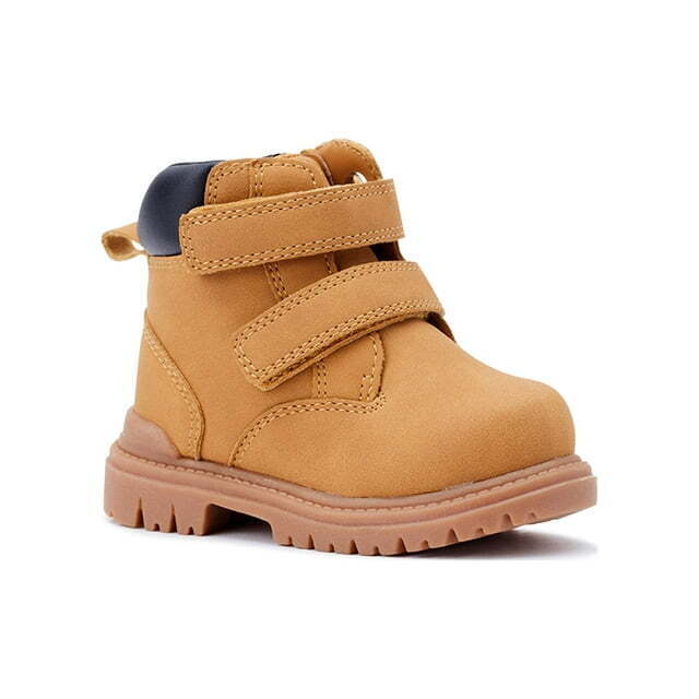 Wonder Nation Baby Boy's Tucker Boot, Size 3 Color Wheat