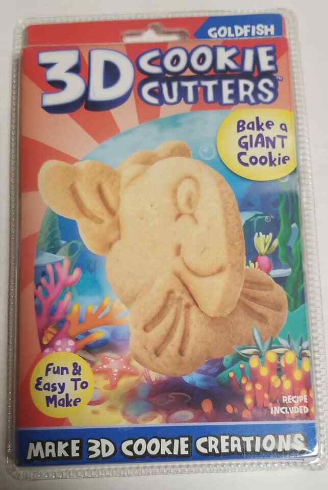3D Cookie Cutters Cat Bake A Giant Cookie Recipe Included