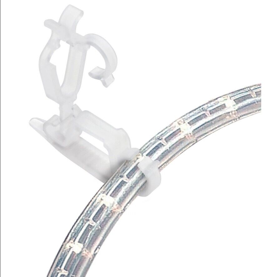 Holiday Time Advanced Multi-Directional Gutter/Shingle Light Clips, 50 Count