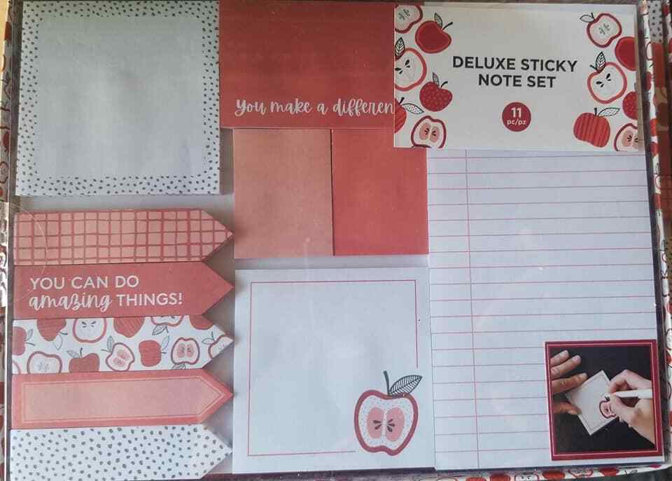 American Crafts Deluxe Sticky Note 11 Sticky Notepads & 40 Note Each