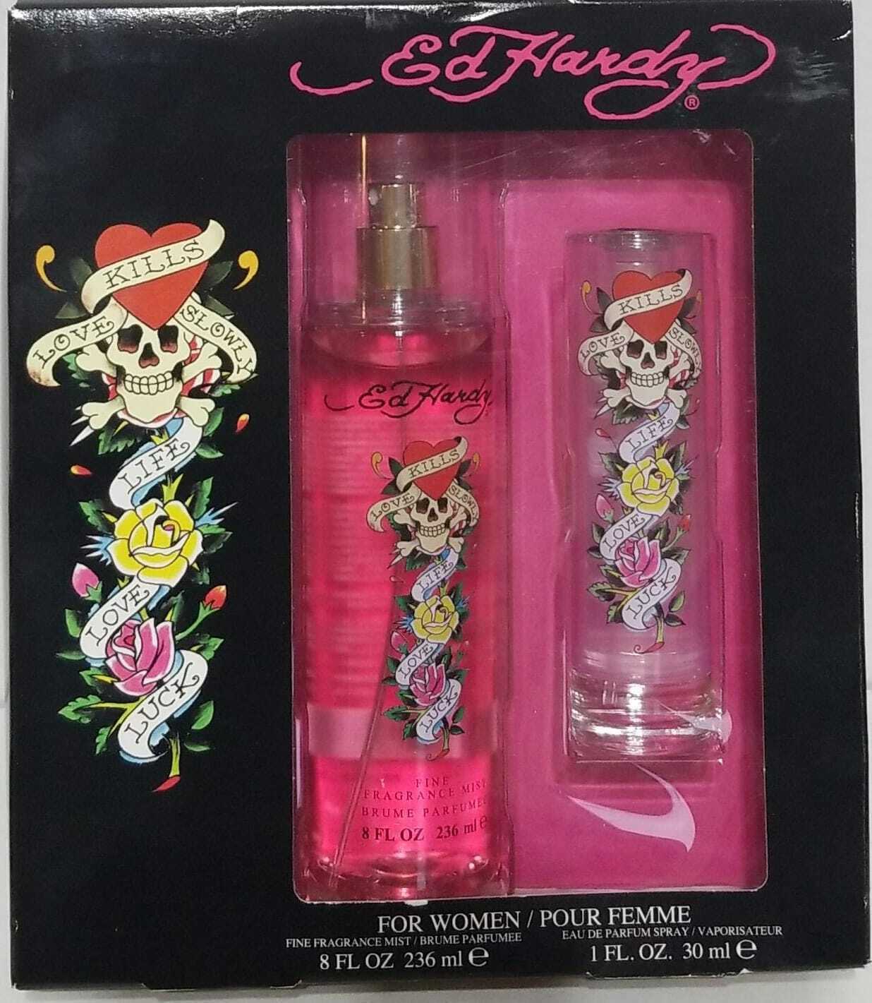Ed Hardy Christian Audigier Set For Women