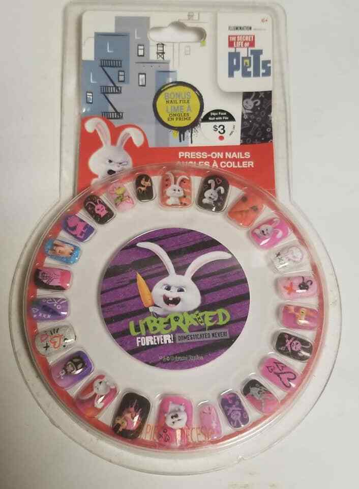Secret Life Of Pets Press On Nails