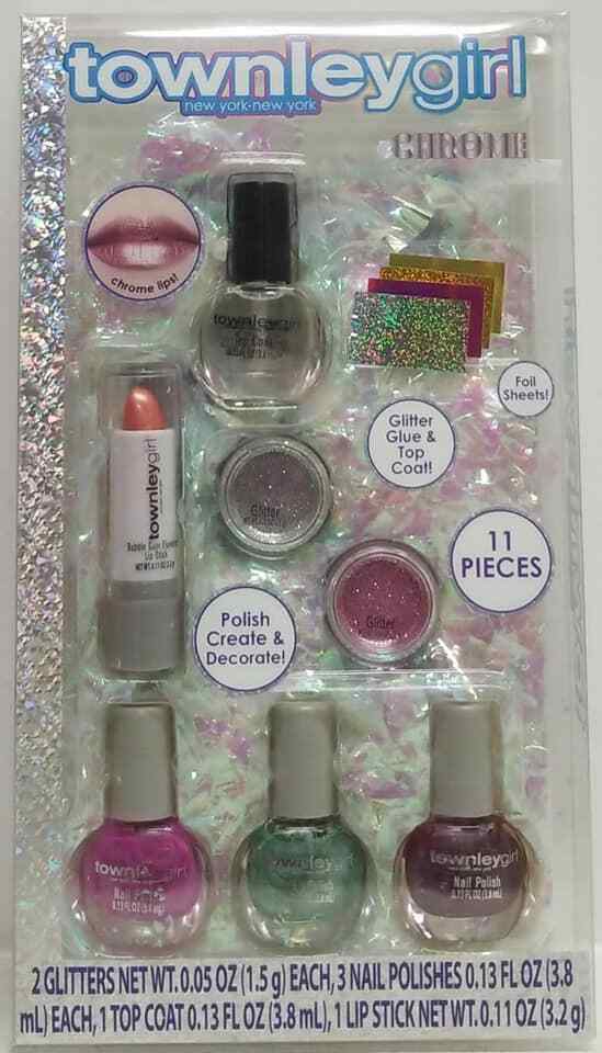 TownleyGirl Chrome Lip and Nail Set (S-10b)