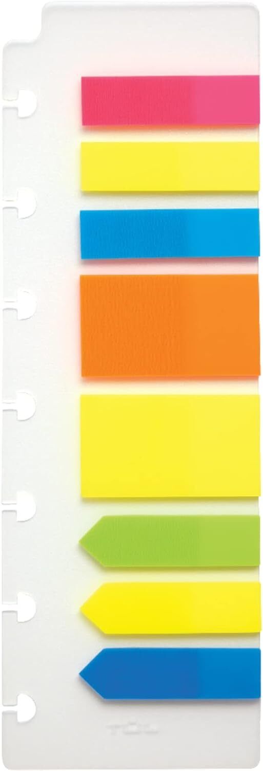 TUL Custom Note-Taking System Discbound Page Flags, Assorted, Pack of 200