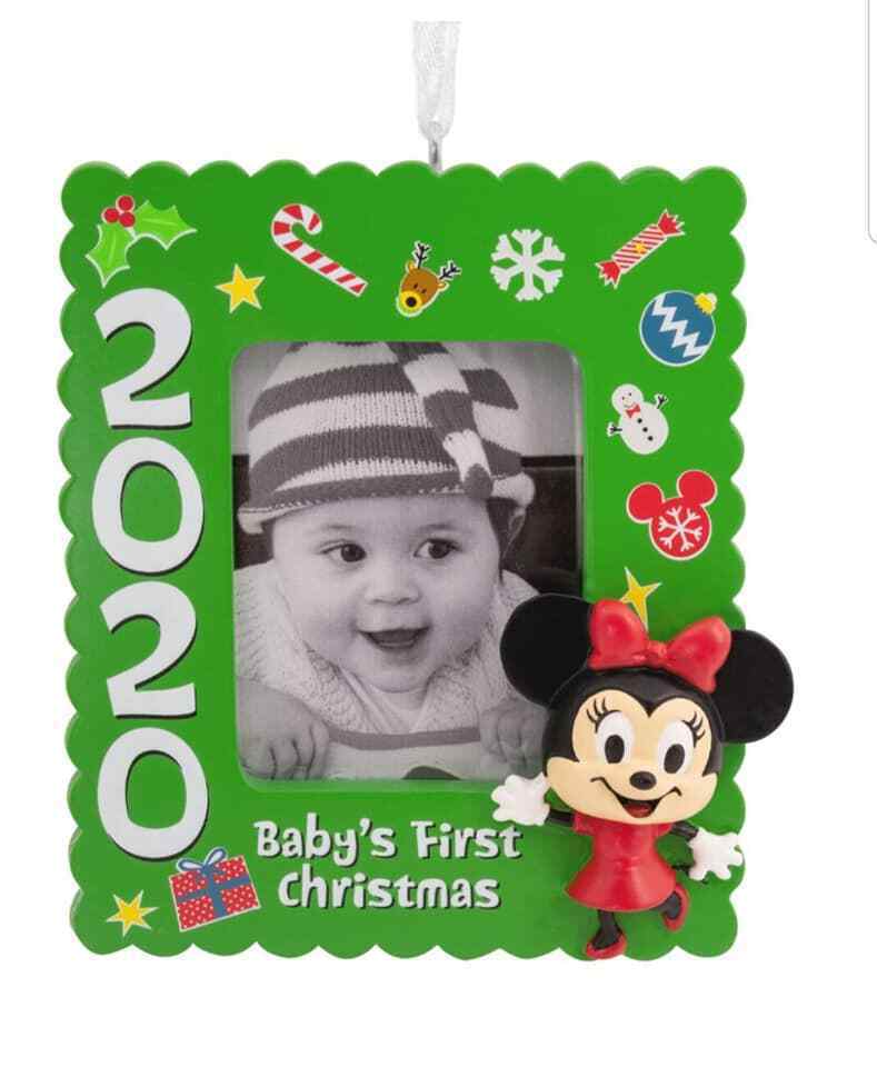 Hallmark Ornament Minnie Mouse Baby's 1st Frame