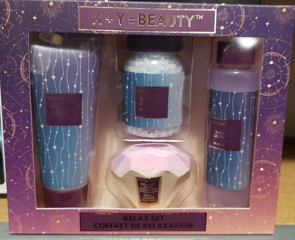 X + Y = Beauty Relax Set Coffret De Relaxation Gift Set