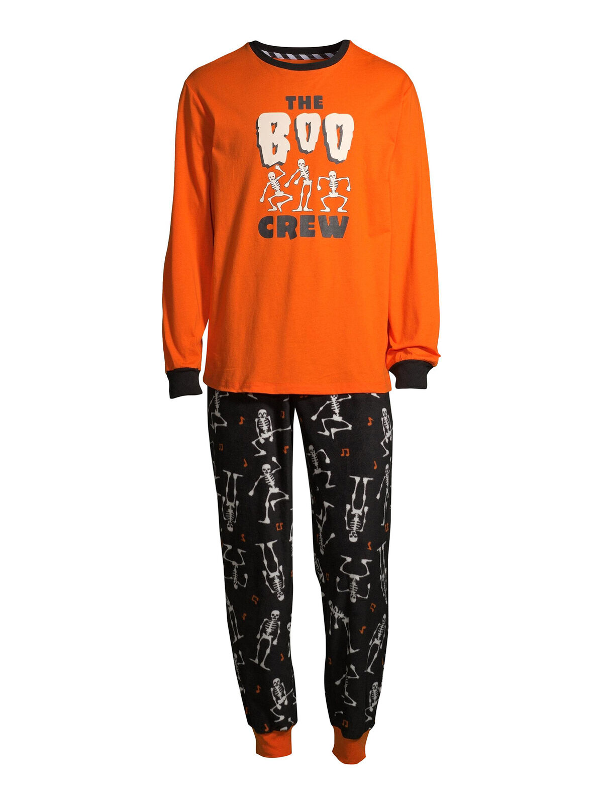 Men's Matching Family Halloween Pajamas Boo Crew, 2-Piece Set Size 3X (TUB-100)