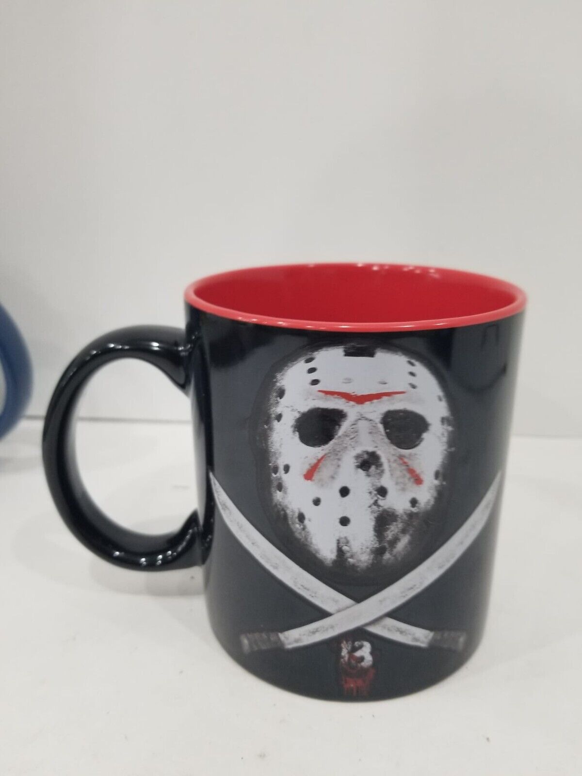Friday The 13th 'Jason Voorhees' Ceramic Jumbo Mugs, Black 20 oz