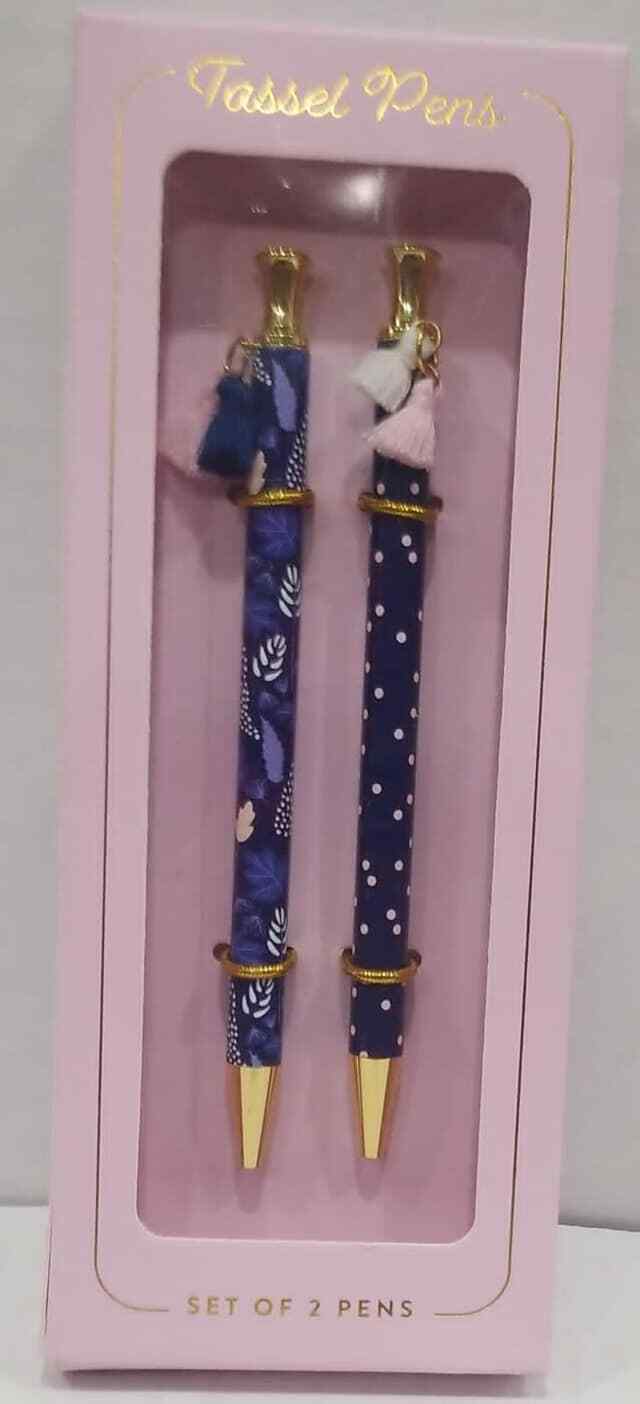 Eccolo Tassel Pens Set Of 2 Pens S1901Y (LOC RM. G 4-3)