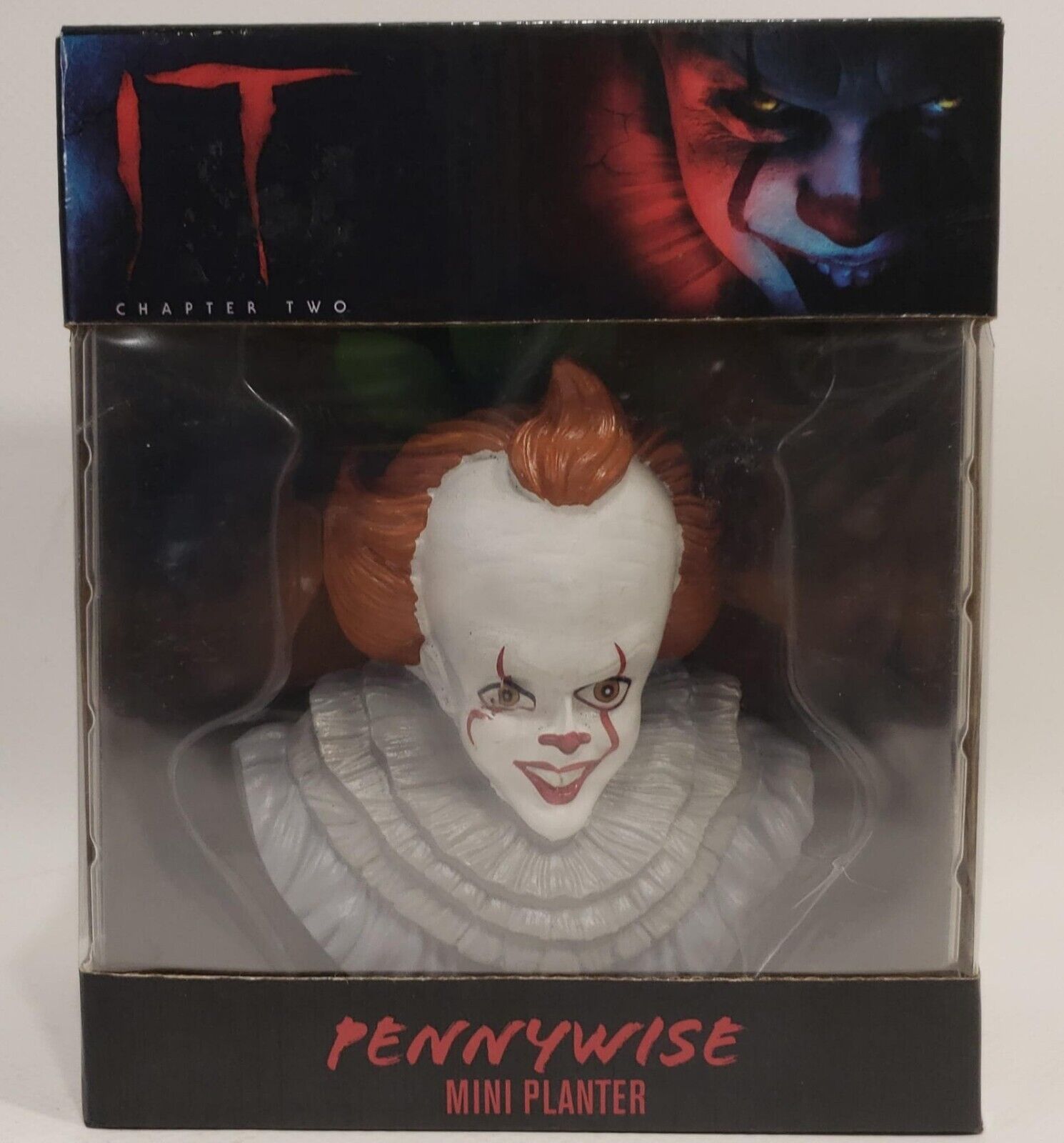 Warner Bros Pennywise Clown Stephen King IT Ceramic Mini Planter Decoration