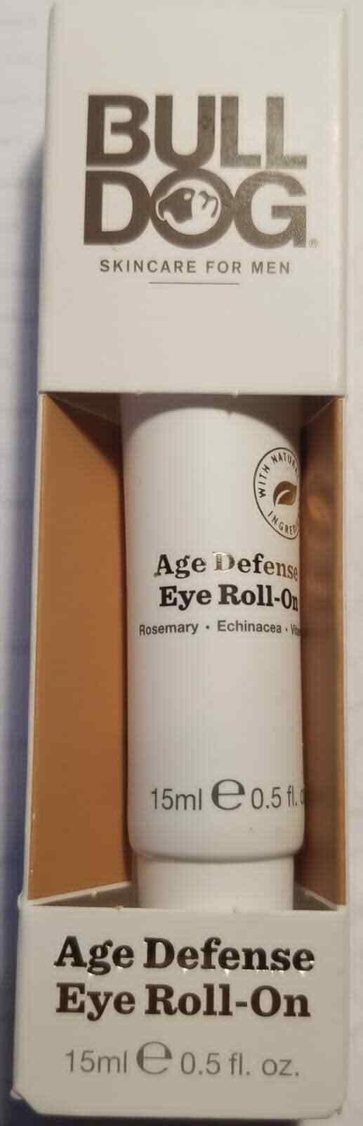 Bulldog Mens Skincare and Grooming Age Defense Eye Roll On, 0.5oz
